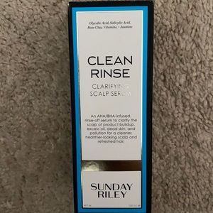 Sunday Riley clean rinse clarifying scalp serum